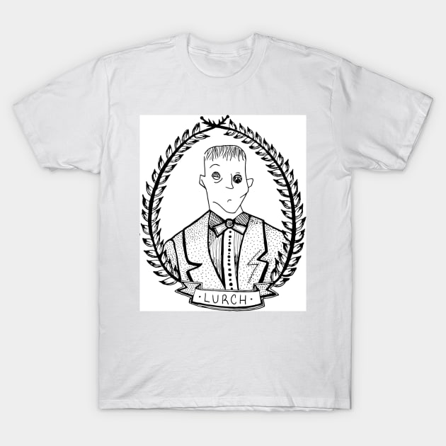 Spooky Butler T-Shirt by ashclaise